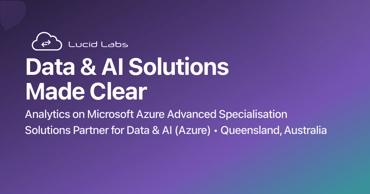 Lucid Labs — Data & AI Solutions | Microsoft Solutions Partner
